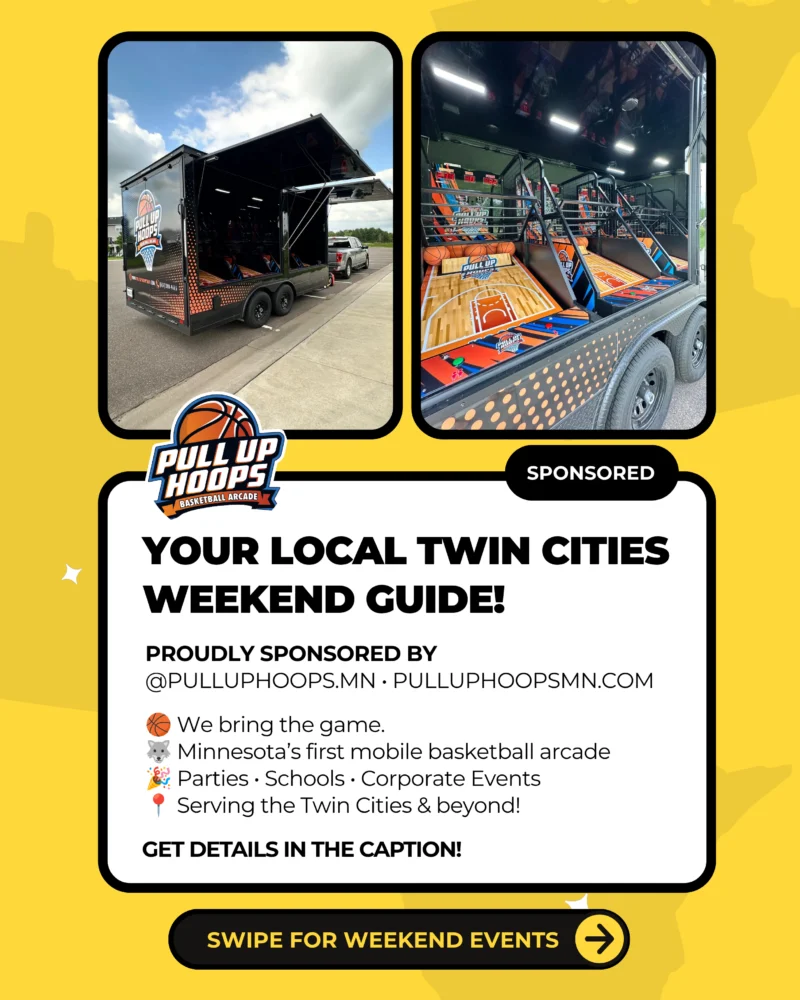 Example Weekend Guide, ad spot 1